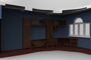 Детская комната (орех) - (ВВ2)