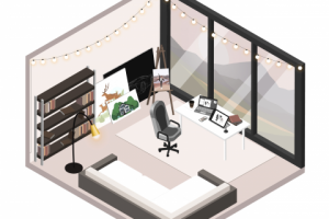 Иллюстрации в изометрии