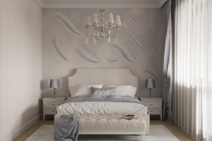 Спальня в стиле неоклассика