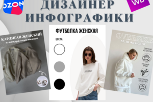 Дизайнер инфографики. Создаю продающие карточки товара