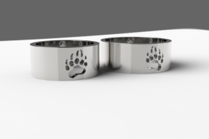 Кольца "Медвежьи лапы"