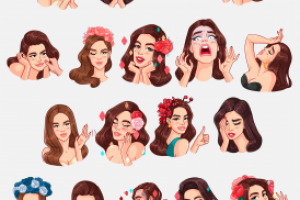 Стикеры Lana Del Rey