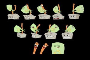 Последние дни треша - Концепт персонажей