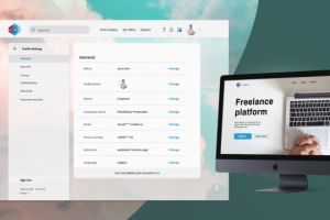 Landing page+ Settings