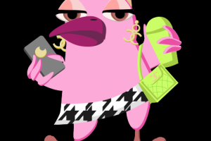 векторная ворона