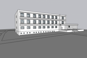 Больница Sketchup