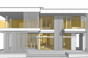 Частный двухэтажный жилой дом