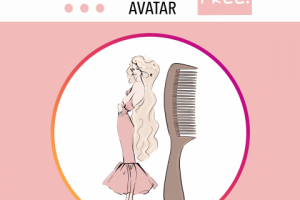 Инстаграм аватар для парикмахера