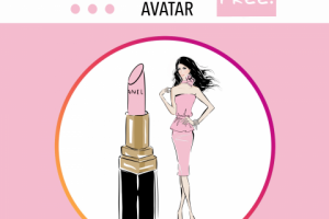 Инстаграм аватар для визажиста