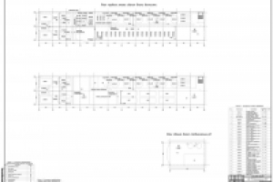 Планировка расположения оборудования промышленного цеха