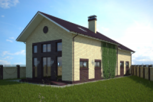 Хозпостройка с гаражом