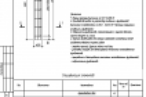 Устройство буронабивной сваи