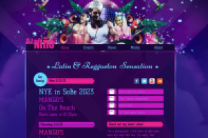 Сайт для музыканта