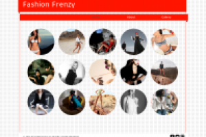 Сайт для модного брэнда