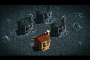 Концепт для 3д локац., здания.