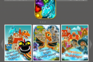 скрины казуальной игры Naughty dragon