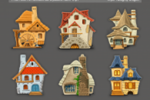 объекты казуальной игры Naughty dragon