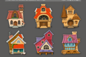 объекты казуальной игры Naughty dragon