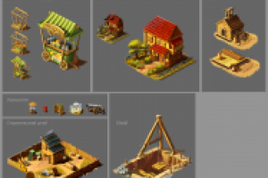 соц игра "Вестерн Сити" объекты