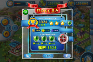 соц игра "Особняк мечты" концепт-диалог окон