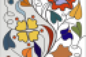 эскиз к витражу