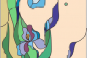 эскиз к витражу