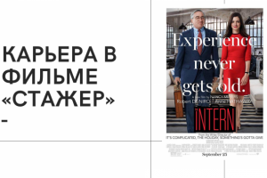 Презентация - о фильме "Стажер"