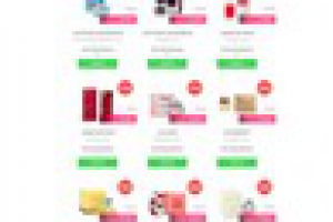 Лендинг с катологом товаров