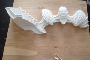 Макет санатория