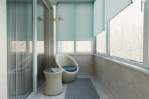 Визуализация балкона