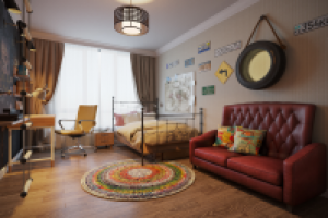 Визуализация детской комнаты