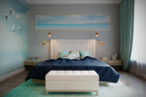 Визуализация спальни.