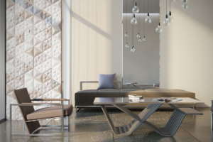 Визуализация декоративных панелей от "Kaza Concrete"