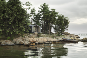 Барн Хауз на острове.