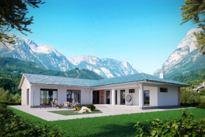 Визуализация загородного дома.