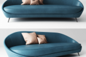 Софа 650 NIDO из коллекции  Alessandro Buccella