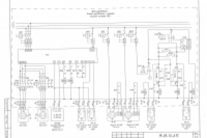 Фрагмент электрической схемы щита управления ИТП