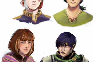 Портреты персонажей