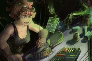 Аниме иллюстрация