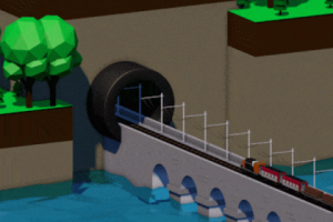 Поезд (Анимация)