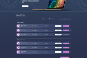 Криптовалютный обменник Forking