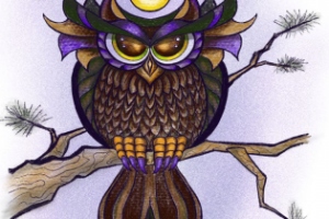 Иллюстрация Филин