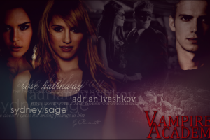 Фан-арт №4 по мотивам серии книг "Академия Вампиров"