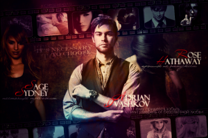 Фан-арт №3 по мотивам серии книг "Академия Вампиров"