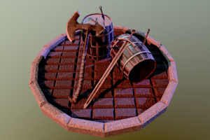 Моделирование game-ready оружия