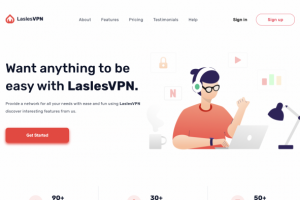 landing page