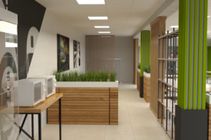 Визуализация столовой РЖД