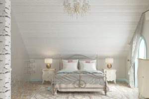 Визуализация мансарды