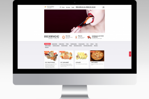 Сайт доставки еды — sushi-adler.ru