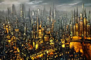 Мрачный город